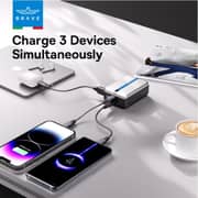 Brave Thunder Charge Power Bank 20000mAh Grey/Black - BP-28