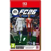 Nintendo Switch 2 Joy Con Handheld Console 256GB Black - EA Sports FC26 + Screen Protector