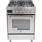 Hoover Free Standing 4 Burner Gas Cooker 90cm Stainless Steel - HGC-G64G-PS