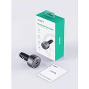 Aukey 3-Port Car Charger Grey - CC-P4-GY