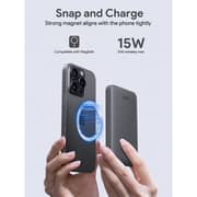 Aukey MagFusion 5000 Power Bank 5000mAh Gray - PB-MS03-GY