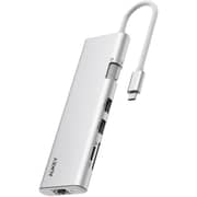 Aukey OfficeDok 10-in-1 Hub Adapter - UH-CUH03-SV