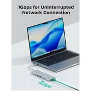 Aukey OfficeDok 10-in-1 Hub Adapter - UH-CUH03-SV