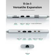 Aukey OfficeDok 10-in-1 Hub Adapter - UH-CUH03-SV