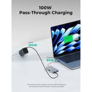Aukey TravelDok 3-in-1 Hub Adapter - UH-CUH01-SV