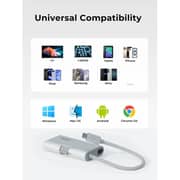 Aukey TravelDok 3-in-1 Hub Adapter - UH-CUH01-SV