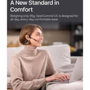 Shokz OpenComm2 UC Wireless Open Ear Headset Black