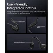 Shokz OpenComm2 UC Wireless Open Ear Headset Black