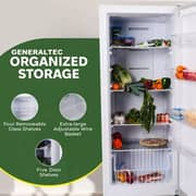 Generaltec Upright Freezer White - GFU740LNFW