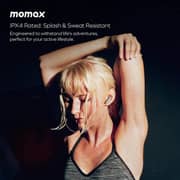 Momax 1-Vibe Lite Wireless Earbuds Desert Titanium