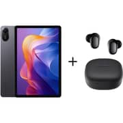 Xiaomi Redmi Pad 2 Tablet - WiFi 128GB 4GB RAM 11inch Graphite Grey - 25040RP0AG + Buds 6 Play Black