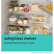 Siemens iQ700 Bottom Freezer Refrigerator 682L Dark Inox - KG86PAXB0M