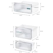 Siemens iQ100 Bottom Freezer 270L White - KI87VNSE0M