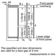 Siemens iQ100 Bottom Freezer 270L White - KI87VNSE0M