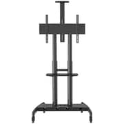 Skill Tech Durable TV Trolley Stand Matte Black - AVA1800701P