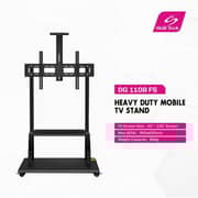 Skill Tech Mobile TV Stand Matte Black - DG110BFS