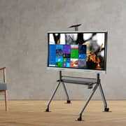 Skill Tech Mobile TV Stand Matte Black - DG115BFS