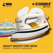 Stargold Dry Iron - SG-976