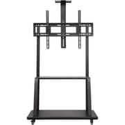 Skill Tech Economy Mobile TV Stand with AV Component Shelf Black - SH100FS