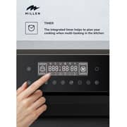 Millen Built-in Steam Oven 60cm Black - MEOS 451