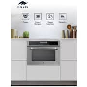 Millen Built-in Steam Oven 60cm Stainless Steel - MEOS 451