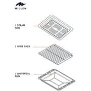 Millen Built-in Steam Oven 60cm Stainless Steel - MEOS 451