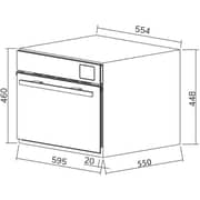Millen Built-in Steam Oven 60cm Stainless Steel - MEOS 451
