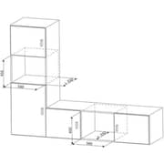 Millen Built-in Steam Oven 60cm Black - MEOS 455