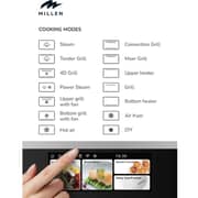 Millen Built-in Steam Oven 60cm Stainless Steel - MEOS 605