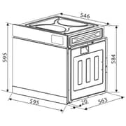 Millen Built-in Steam Oven 60cm Stainless Steel - MEOS 605