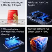 Redmagic 11 Pro 5G 1TB 24GB RAM Transparent Silver Subzero Dual Sim Smartphone - International Version