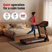 Sparnod Fitness Motorised Foldable Treadmill - STH-4300