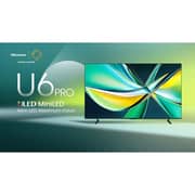 Hisense 55inch U6Q PRO Mini-LED 4K ULED Smart Television (2025 Model) - 55U6Q PRO