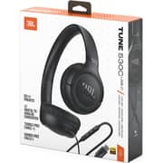 JBL Tune 530C USB-C Wired Over Ear Headphone Black