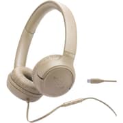 JBL Tune 530C USB-C Wired Over Ear Headphone Beige