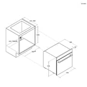 Candy Built-in Electric Oven 60cm Stainless Steel - CA6N1T1HTX