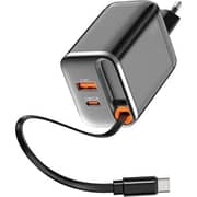 Wiwu Helix GaN Charger Black - WI-G021BLK