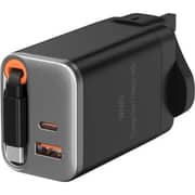 Wiwu Helix Pro Fast Charger Black - WI-G027BLK