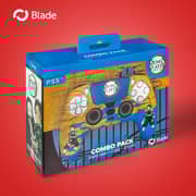 Blade Demon Slayer Combo Pack for PS5 Blue/Yellow - DSPS5CPTAN