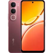 فيفو Y21D (128 جيجابايت، 6 جيجابايت) ثنائي الشريحة يدعم 4G لون أحمر