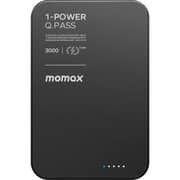 Momax 1-Power Q.Pass Wireless Power Bank 3000mAh Black - IP115D