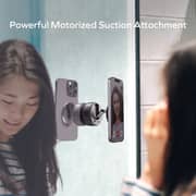 Momax 1-SNAP GO Auto Suction Magnetic Phone Stand Black - KH20D