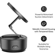 Momax 1-SNAP GO Auto Suction Magnetic Phone Stand Black - KH20D