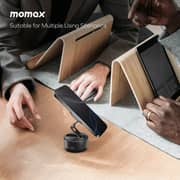 Momax 1-SNAP GO Auto Suction Magnetic Phone Stand Black - KH20D