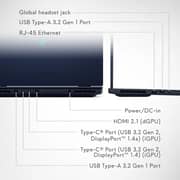 Dell Alienware 16 Aurora Gaming (2024) Laptop - 2nd Series / Intel Core 7-240H / 16inch WVA / 1TB SSD / 32GB RAM / 8GB NVIDIA GeForce RTX 5060 Graphics / English Keyboard / Interstellar Indigo / International Version - [LAC16250-7568BLU-PUS]