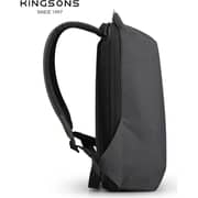 Kingsons Durable Laptop Backpack Dark Grey 15.6inch - KS3207W-Dark Grey