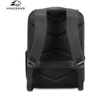 Kingsons Durable Laptop Backpack Dark Grey 15.6inch - K10241W-Dark Grey