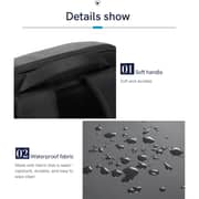 Kingsons Durable Laptop Backpack Dark Grey 15.6inch - K10241W-Dark Grey