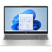 HP (2025) Laptop - 1st Series / Intel Core 5-120U / 15.6inch FHD / 512GB SSD / 24GB RAM / Shared Intel Graphics / Windows 11 Home / English & Arabic Keyboard / Natural Silver / Middle East Version - [15-FD0325NE]