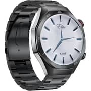 Xcell Elite 7 Smartwatch Steel Black + Classic TWS Earbuds White